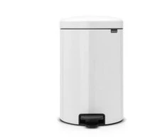 Šiukšlių dėžė su pedalu Brabantia NewIcon, 20 l, Balta