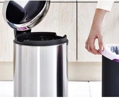 Šiukšliadėžė Brabantia 12 L, 11 20 41 satino