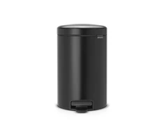 Šiukšliadėžė Brabantia 12 L, 11 37 41 juoda matinė