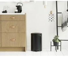 Brabantia Šiukšlių dėžė, NewIcon, 20L - Matt Juodas