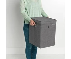 Brabantia Kraunamas skalbinių krepšys 35L - Pepper Juodas