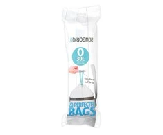 Brabantia PerfectFit Bin Liner Type O, 30 L, 20 Maišeliai