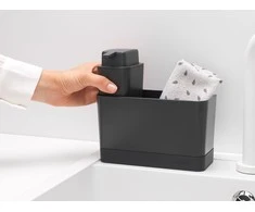 Brabantia Kriauklės rinkinys, 3vnt. - Dark Pilkas