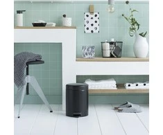 Šiukšliadėžė Brabantia 5 L, 11 29 28 juoda matinė