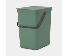 Brabantia „Sorti &amp; Go“ konteineris, 25 l, eglės žalios spalvos