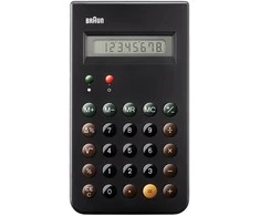 Braun BNE001BK skaičiuotuvas Kišenė Pagrindinis skaičiuotuvas Juoda