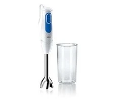 Braun MQ 3000 WH Smoothie+ 0,6 L Panardinamas maišytuvas Mėlyna, Balta 700 W