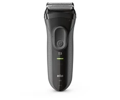 Barzdaskutė Braun Series 3 3000s Skustuvas Juoda