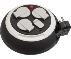 Ilgintuvas su rite BRENNENSTUHL COMFORT, 3 vietų, 2 USB, 3 m