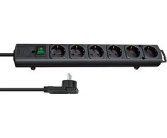 Buitinis ilgintuvas BRENNENSTUHL COMFORT LINE, 6 vietų, 2 m