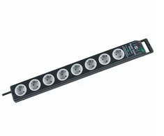 Brennenstuhl 8xCEE 7/4, 1xCEE 7/7, 2,5m, juodas 1153380318 / GT-640