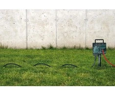 Brennenstuhl lauko prailgintuvas, 4xCEE 7/4, 1xCEE 7/7, 10m, įžeminimo smaigalys, IP44 , juodas / žalias 1154450 / GT-516