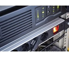 Brennenstuhl Alu-Line, 9xCEE 7/4 socket, 1xCEE 7/7 connection, 19 "1U, 2m cable, juodas / sidabrinis 1390007009 / GT-651