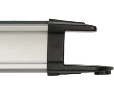 Brennenstuhl Premium ALU-Line 16 kartų juodos spalvos, su 2 jungikliais, 3 m