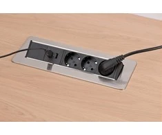 Brennenstuhl Indesk maitinimo šaltinis, 3 jungčių + 2 USB jungtys
