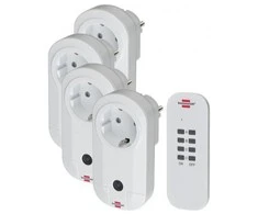 Brennenstuhl Comfort-Line 4 krypčių belaidžių jungiklių rinkinys RC CE1 4001, IP20
