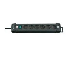 Brennenstuhl Premium Line - PPrailgintuvas: 6 - 3m - juodas 1951160100 / GT-657