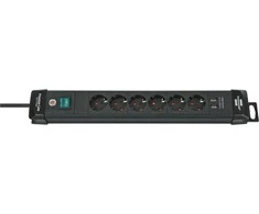 Brennenstuhl Premium USB prailginimo maitinimo juosta, 6 lizdai, 3 m H05VV-F3G1.5