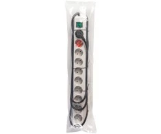 Brennenstuhl Eco-Line prailgintuvas, 10 xCEE 7/4, 1xCEE 7/7, jungtukas, 3m, apsauga nuo vaikų , pilkas1159350010 / GT-512