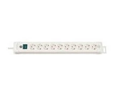 Brennenstuhl Ilgintuvas su įžeminimu ir jungikliu 10-viet./3m/3x1.5mm baltas