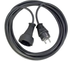 Brennenstuhl kabelis, 25m, juodas 1165480 / DEL-118O