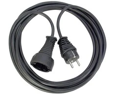 Brennenstuhl kabelis, 25m, juodas 1165480 / DEL-118O