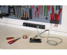 Ilgiklis BRENNENSTUHL Bremounta, 5 lizdų, 2 USB, 3m, pilkos sp.