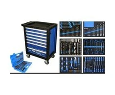 Įrankių vežimėlis Brilliant Tools 7 stalčių su 473 įrankiais