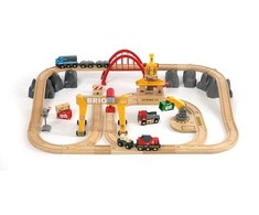 Brio Railway Brio rinkinys su traukinio bėgiais Railway deluxe, 33097