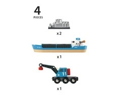 BRIO – krovininis laivas ir kranas (33534)