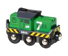 Ravensburger BRIO - Krovinių akumuliatorinis lokomotyvas (33214)