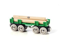 Brio Railway BRIO vagonas medienai vežti 33696