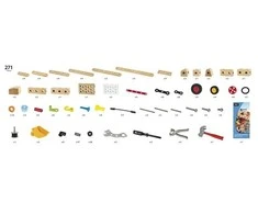 Ravensburger BRIO RAILWAY traukinys su pakraunamu varikliu ir USB kabeliu, 33599