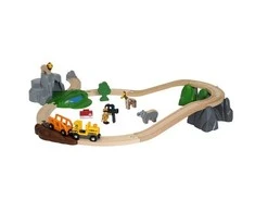 BRIO RAILWAY Safari nuotykių rinkinys, 33960