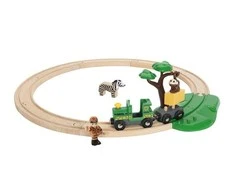 Brio Railway BRIO medinis traukinuko rinkinys Safaris 33720