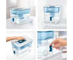 Vandens filtras-talpa BRITA FLOW, 8,2L, mėlynos spalvos
