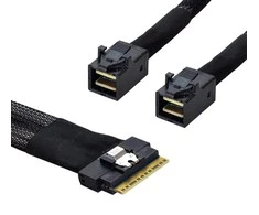 „Broadcom 05-60002-00“ 1 m SAS kabeliai [1x CBL-SFF8654 --> 2x SFF8643 MiniSASHD]