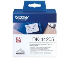 BROTHER DK44205 Baltas REM. PAP Juosta 62MM