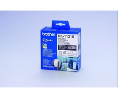 BROTHER DK11218 1" APVALIOS POPIERINĖS ETIKETĖS