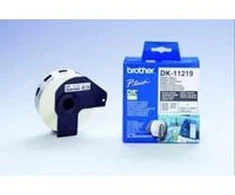 Brother DK-11219 Apvalios etiketės Balta