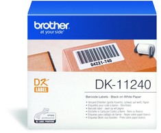 Brother DK-11240 etiketė spausdinimui Balta