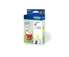Brother Brolis LC-22UY | Rašalo kasetė | Geltona