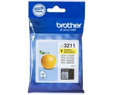 BROTHER LC3211Y TONERIS Geltonas 200P