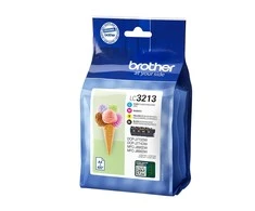 BROTHER LC3211VAL HIGH YIELD MULTI PACK (BK/C/M/Y), EACH 400 PAGES