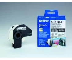 Brother Brolis | DK-11204 Universalios etiketės | Baltas | DK | 17mm x 54mm
