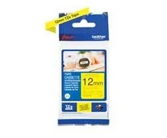 Brother TZE-631S LAMINATED TAPE 12 MM/Juodas ON Geltonas