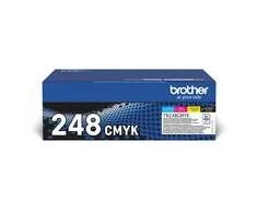 BROTHER TN248VAL TONER PACK Juodas+CMY 1000P