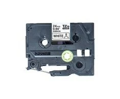 Brother TZE-R251 TAPE 24MM/Baltas ON Juodas