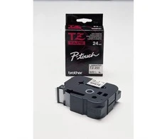 Brother | TZ-251 Laminated Tape | Juodas on Baltas | TZe | 8 m | 2.4 cm