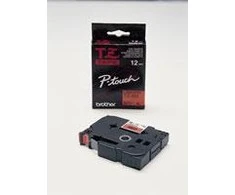 Brother | TZE-431 Laminated Tape | Juodas on Raudona | TZe | 8 m | 1.2 cm
